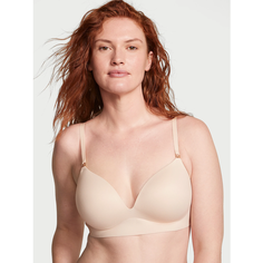 Бюстгальтер Victorias Secret, размер 38DDD, светло-бежевый