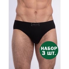 Трусы Intimidea, комплект из 3 шт., размер 4-L/XL, nero