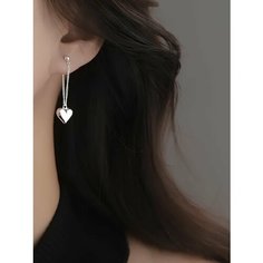 Серьги цепочки Shinesy, серебро