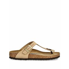 Сланцы Birkenstock Gizeh, размер 38 Narrow EU, бежевый