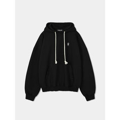Худи ANGLAN Damage Sweat, размер One size, , black