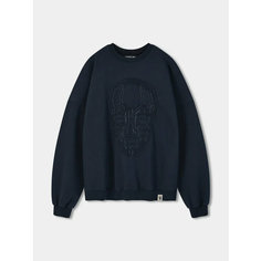Свитшот ANGLAN Tribal Mask, размер One size, , navy