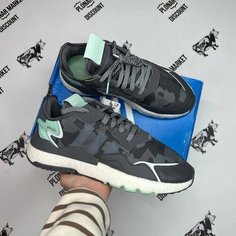 Кроссовки adidas NITE JOGGER, размер 45 eu / 11 US / 29 см, темно-серый