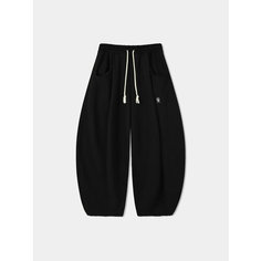 Брюки ANGLAN Damage Sweat Balloon, размер One size, black