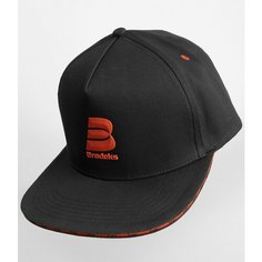 Бейсболка Brodeks для мужчин, размер универсальный, красный, черный