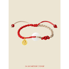 Браслет, размер 10 см, диаметр 10 см, золотистый Нет бренда