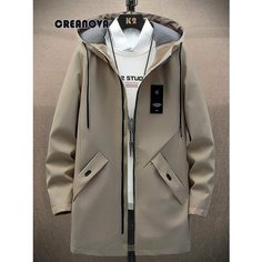 Тренчкот MOOCIE, размер 3XL, хаки