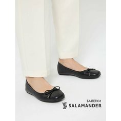 Балетки Salamander, размер 40, черный