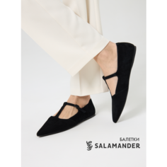 Балетки Salamander, размер 35, черный