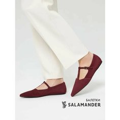 Балетки Salamander, размер 39, бордовый