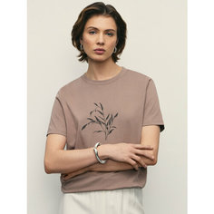 Футболка Zarina, размер 2XL (RU 52), капучино