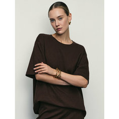 Джемпер Zarina, размер 2XL (RU 52), , темно-коричневый