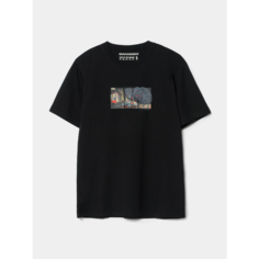 Футболка Maharishi 1395 Cyber Skeleton, размер M, black
