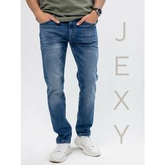 Джинсы зауженные JEXY, размер S (46-48), cиний