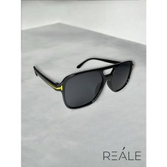 Солнцезащитные очки REALE, черный