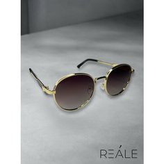 Солнцезащитные очки REALE, черный/черно-фиолетовый