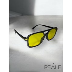 Солнцезащитные очки REALE, желтый/черный