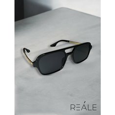 Солнцезащитные очки REALE, черный