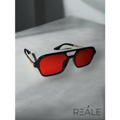 Солнцезащитные очки REALE, красный