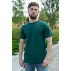 Футболка Магазин Толстовок, размер S-46-Unisex-(Мужской), темно-зеленый