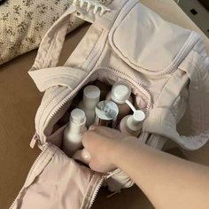 Косметичка , молочно-белый No Brand/No Registered Trademark