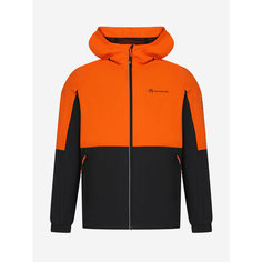Ветровка OUTVENTURE Active Boys Windbreaker, размер 146/152, черный/оранжевый