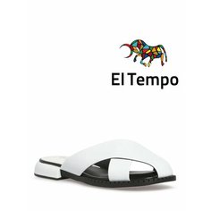 Сабо El Tempo, размер 38, белый