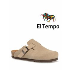 Сабо El Tempo, размер 41, бежевый