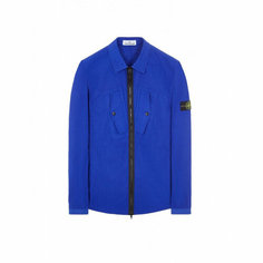 Ветровка Stone Island Stone Island Overshirt, размер XXL, blue