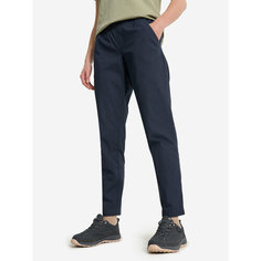 Брюки OUTVENTURE Travel Womens Cotton Pants, размер 50, темно-синий