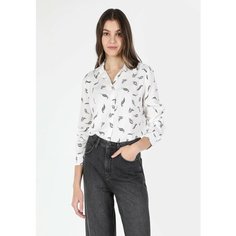 Рубашка COLINS Regular Fit, размер XS, белый