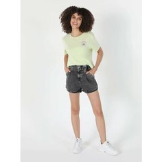 Футболка COLINS Regular Fit, размер S, зелёный