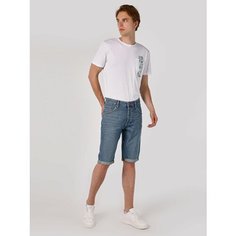 Шорты COLINS 030 NELSON Anti Fit, размер S, синий