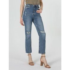 Джинсы COLINS 884 LAUREN Straight Fit, размер 26/30, cиний