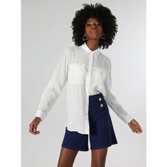 Рубашка COLINS Regular Fit, размер S, белый