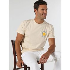 Футболка COLINS Regular Fit, размер XXL, бежевый