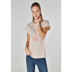 Футболка COLINS Regular Fit, размер XS, бежевый