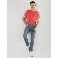 Джинсы COLINS 044 KARL Straight Fit, размер 29/34, cиний