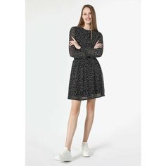 Платье COLINS Regular Fit, размер S, черный