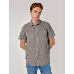 Рубашка COLINS Regular Fit, размер XL, серый