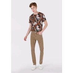 Джинсы COLINS 044 KARL Straight Fit, размер 29/34, коричневый