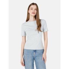 Футболка COLINS Slim Fit, размер S, голубой