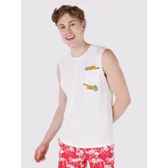Футболка COLINS Regular Fit, размер XL, белый
