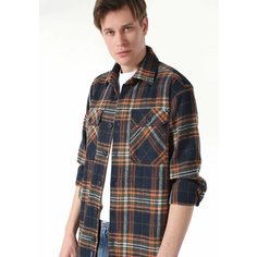 Рубашка COLINS Comfort Fit, размер S, оранжевый