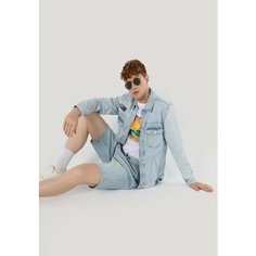 Куртка COLINS 020 MICE Regular Fit, размер S, голубой