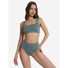 Лиф Joss Womens Beach Core Texture Bikini Top, размер 50, оливковый