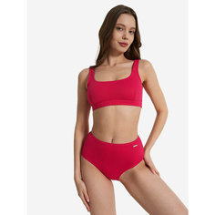 Лиф Joss Womens Beach Core Texture Bikini Top, размер 42, фуксия