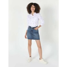 Рубашка COLINS Regular Fit, размер XS, белый