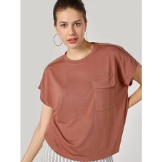 Футболка COLINS Regular Fit, размер XS, коричневый