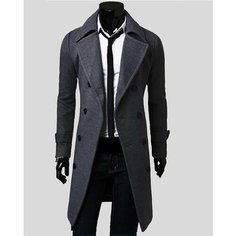 Тренчкот MOOCIE, размер 4XL, grey